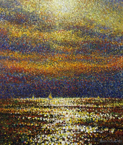 Mediterranean glow von Andrey Chebotaru, Malerei kaufen auf Singulart