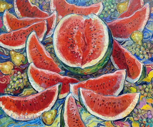 Taste of the sun van Andrey Chebotaru, Schilderij te koop op Singulart