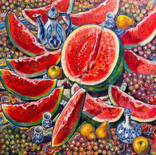 Aroma of a southern evening van Andrey Chebotaru, Schilderij te koop op Singulart