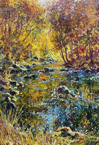 Poetry of the forest von Andrey Chebotaru, Malerei kaufen auf Singulart