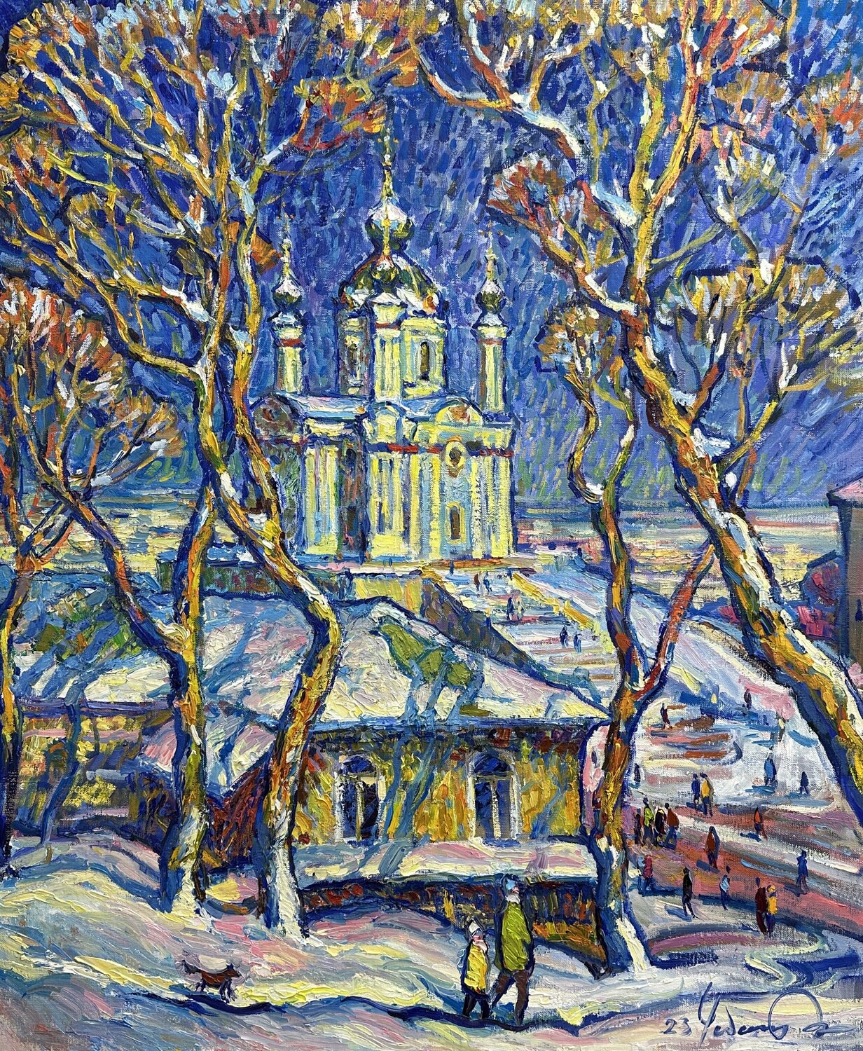"Winter Kiev" Kyiv. Ukraine. Andrey Chebotaru
