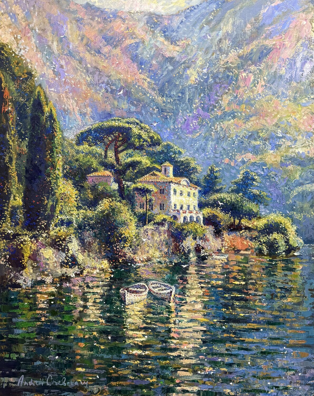Emerald reflection of spring Andrey Chebotaru