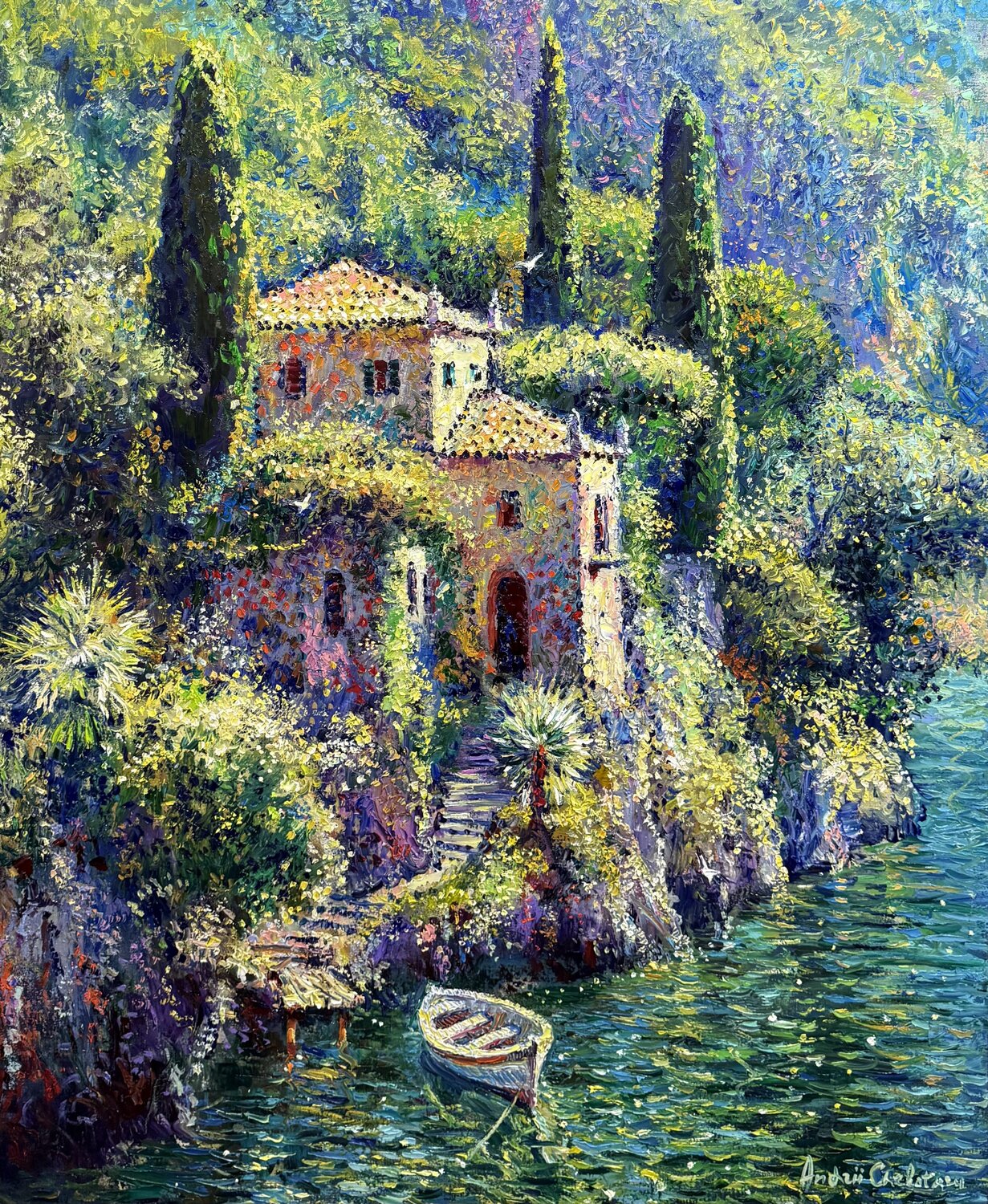 Emerald harbor of happiness Andrey Chebotaru