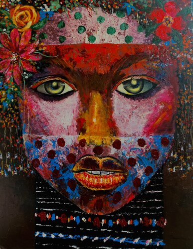 Serenity de Gabriel Jideonwor, Pintura a la venta en Singulart