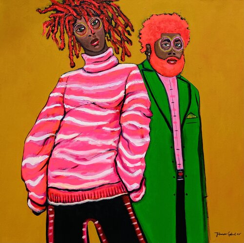 Stay with me 2 de Gabriel Jideonwor, Pintura a la venta en Singulart