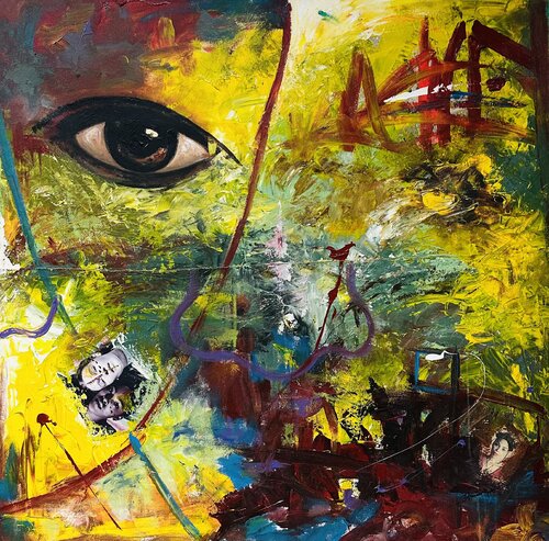 Two Face de Gabriel Jideonwor, Pintura a la venta en Singulart