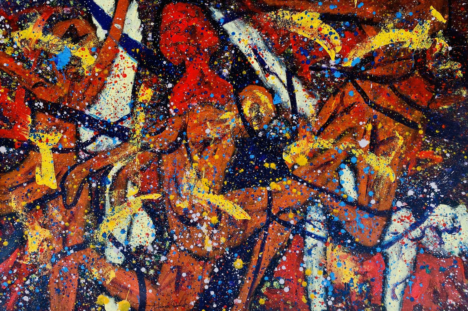 Diversity Gabriel Jideonwor Pintura original en venta