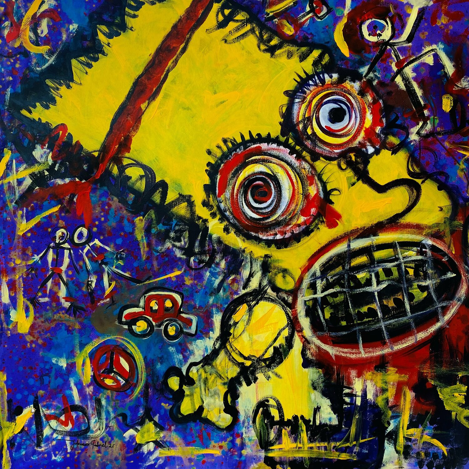 Unknown title Gabriel Jideonwor Pintura original en venta