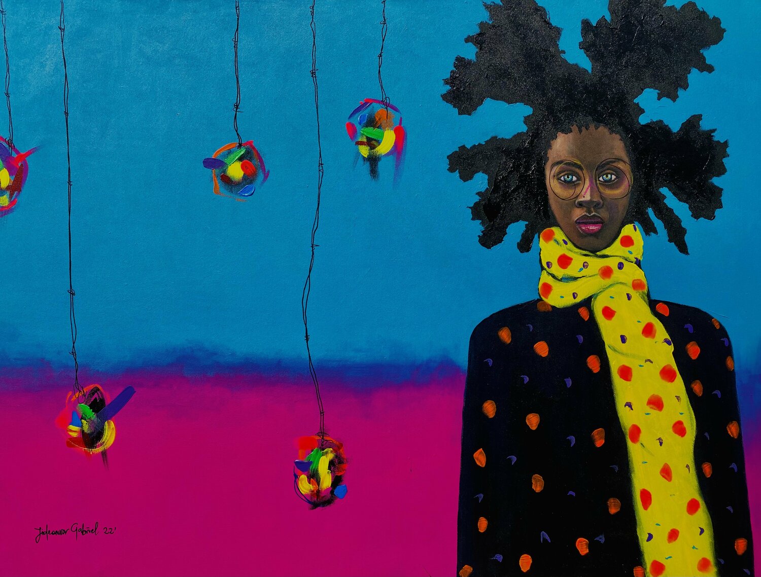 Hopeful Gabriel Jideonwor Pintura original en venta