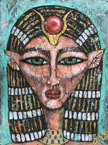 hathor 2 di Jason Lincoln Jeffers, Opera su carta in vendita su Singulart