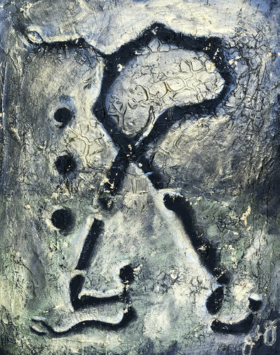 glyph 27 par Jason Lincoln Jeffers, Œuvre sur papier en vente sur Singulart