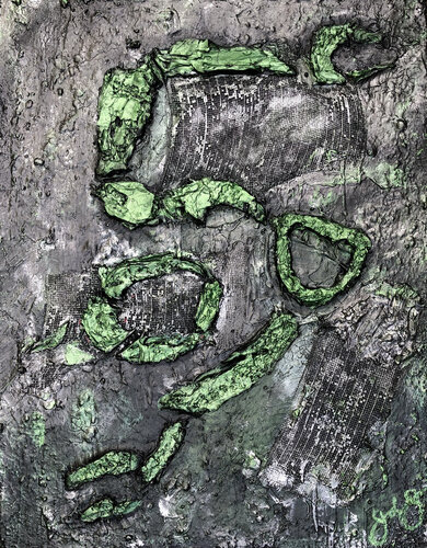 glyph 43 par Jason Lincoln Jeffers, Peinture en vente sur Singulart