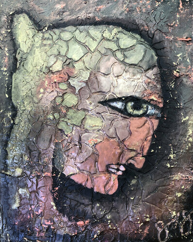 nommo 10. par Jason Lincoln Jeffers, Peinture en vente sur Singulart