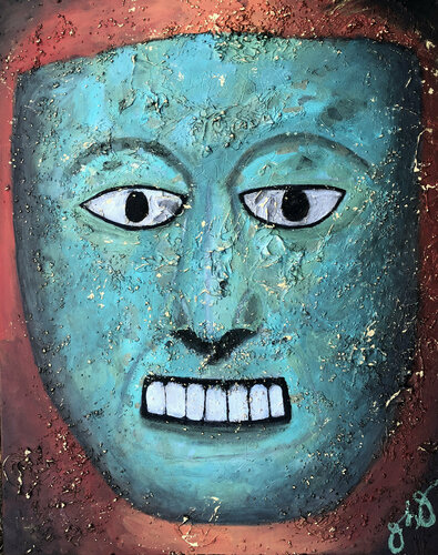 mask 3 van Jason Lincoln Jeffers, Schilderij te koop op Singulart