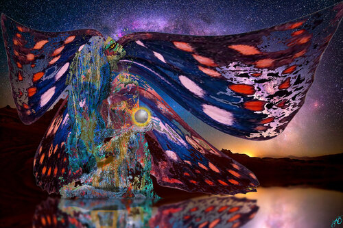 butterfly 21 by Jason Lincoln Jeffers, Digital for Sale on Singulart