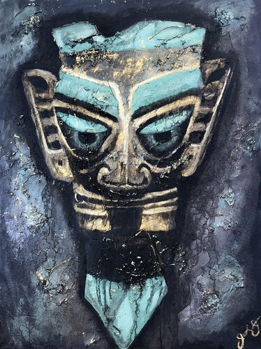 mask 7 de Jason Lincoln Jeffers, Pintura a la venta en Singulart