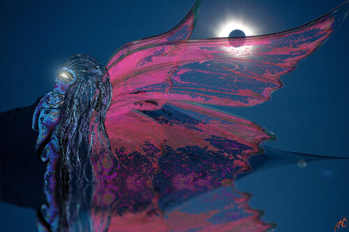 butterfly 25 de Jason Lincoln Jeffers, Digital a la venta en Singulart