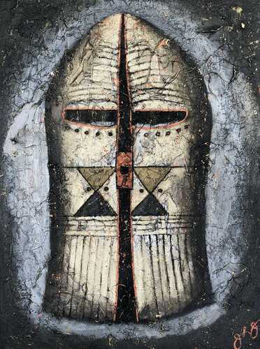 mask 8 par Jason Lincoln Jeffers, Peinture en vente sur Singulart