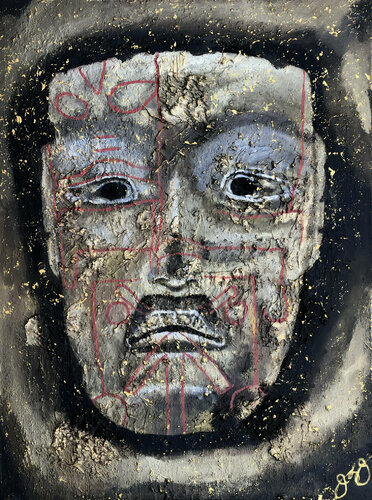 mask 10 de Jason Lincoln Jeffers, Pintura a la venta en Singulart