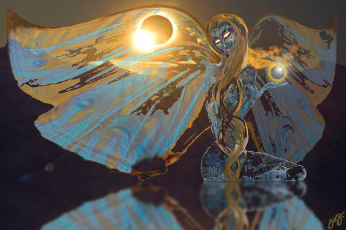 butterfly 32 par Jason Lincoln Jeffers, Digital en vente sur Singulart