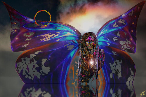 butterfly 33 by Jason Lincoln Jeffers, Digital for Sale on Singulart