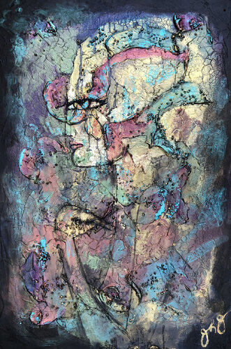 essen 8. par Jason Lincoln Jeffers, Peinture en vente sur Singulart