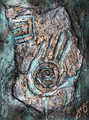 aeon 3: shamanic spiral. von Jason Lincoln Jeffers, Malerei kaufen auf Singulart