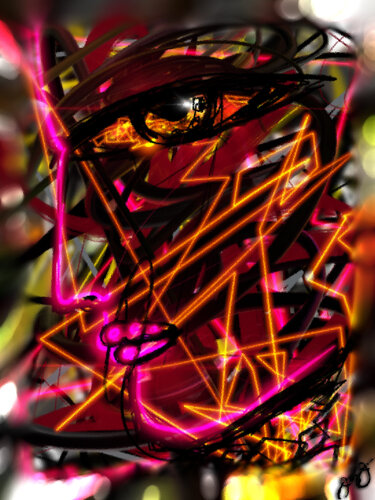 goddess 34 par Jason Lincoln Jeffers, Digital en vente sur Singulart