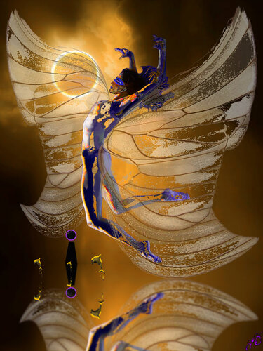 butterfly 50 von Jason Lincoln Jeffers, Digital kaufen auf Singulart