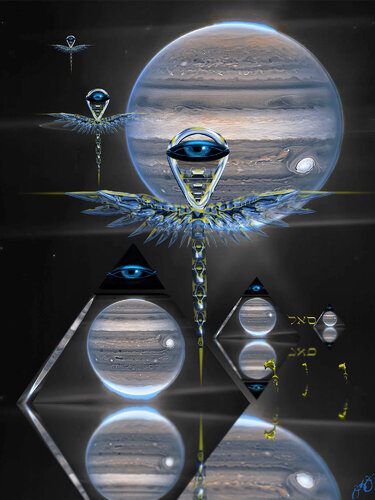 circles 52 de Jason Lincoln Jeffers, Digital a la venta en Singulart