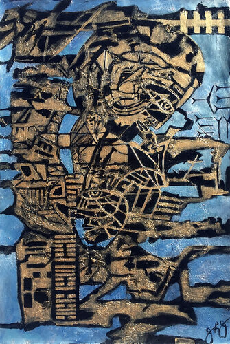 ancient ai 3 par Jason Lincoln Jeffers, Œuvre sur papier en vente sur Singulart