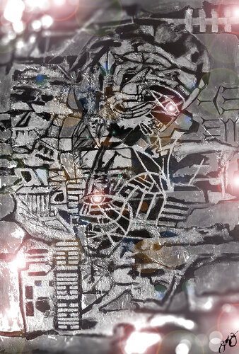 ancient ai 3 par Jason Lincoln Jeffers, Digital en vente sur Singulart