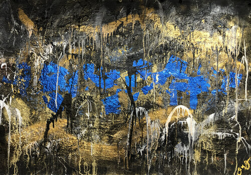 multiverse 22 par Jason Lincoln Jeffers, Peinture en vente sur Singulart