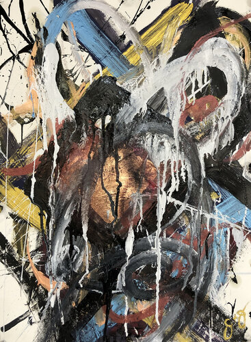 multiverse 39 van Jason Lincoln Jeffers, Schilderij te koop op Singulart