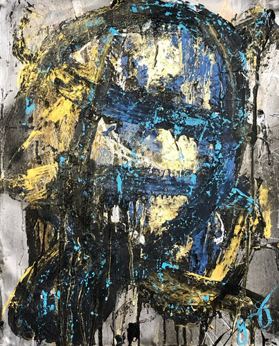 multiverse 16 par Jason Lincoln Jeffers, Peinture en vente sur Singulart