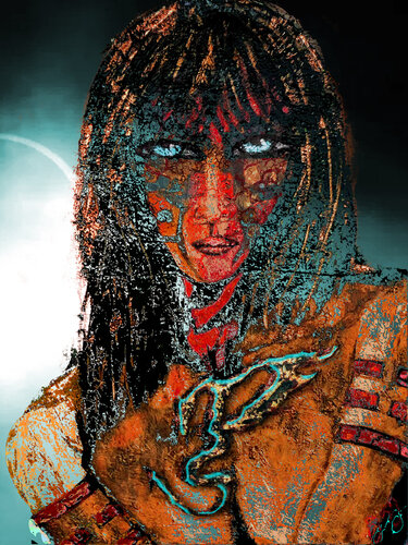 goddess 54 van Jason Lincoln Jeffers, Digitaal te koop op Singulart