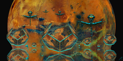 circles 66 van Jason Lincoln Jeffers, Digitaal te koop op Singulart