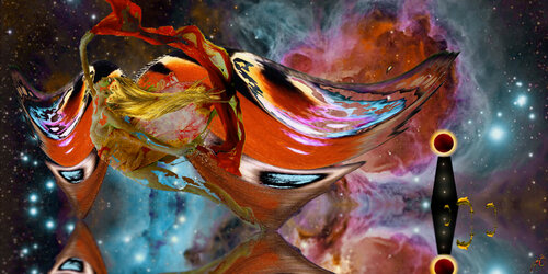 butterfly 59 di Jason Lincoln Jeffers, Digitale in vendita su Singulart