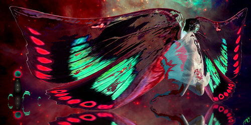 butterfly 60 von Jason Lincoln Jeffers, Digital kaufen auf Singulart