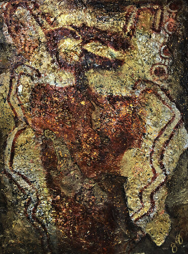 aeon 46: ancient plasma. par Jason Lincoln Jeffers, Peinture en vente sur Singulart