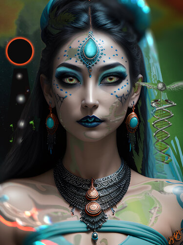 goddess 66 par Jason Lincoln Jeffers, Digital en vente sur Singulart