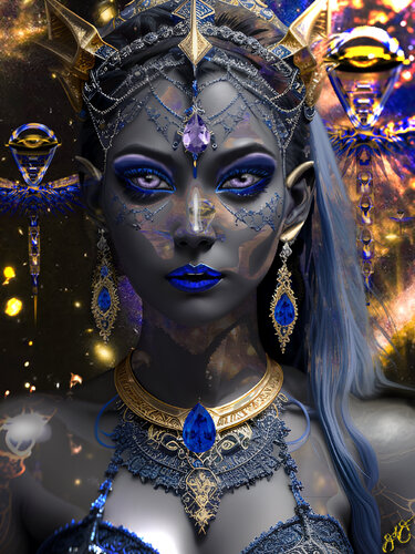 goddess 67 di Jason Lincoln Jeffers, Digitale in vendita su Singulart