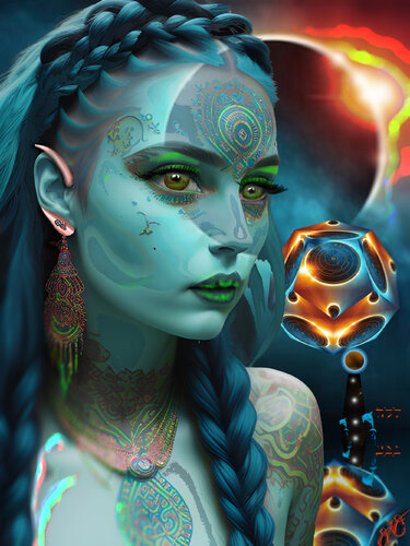 goddess 70 de Jason Lincoln Jeffers, Digital a la venta en Singulart
