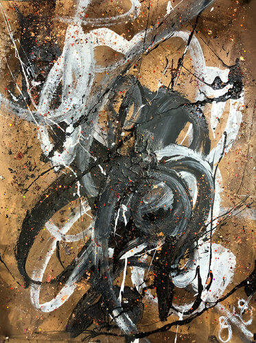 cypher 9 par Jason Lincoln Jeffers, Peinture en vente sur Singulart