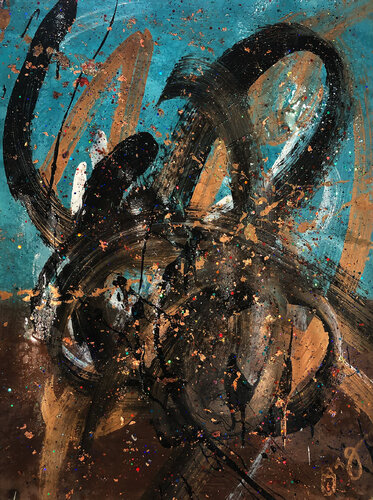 cypher 14 par Jason Lincoln Jeffers, Peinture en vente sur Singulart