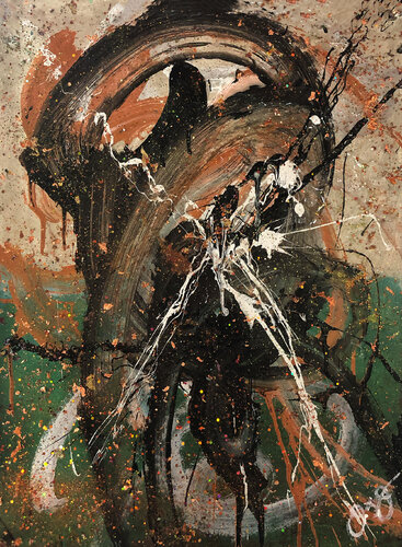 cypher 17 di Jason Lincoln Jeffers, Pittura in vendita su Singulart