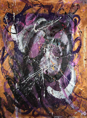 cypher 33: plasma on paper. di Jason Lincoln Jeffers, Opera su carta in vendita su Singulart