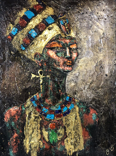 the girl queen van Jason Lincoln Jeffers, Schilderij te koop op Singulart