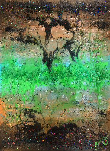 tranquility 7 by Jason Lincoln Jeffers, 종이 for Sale on Singulart