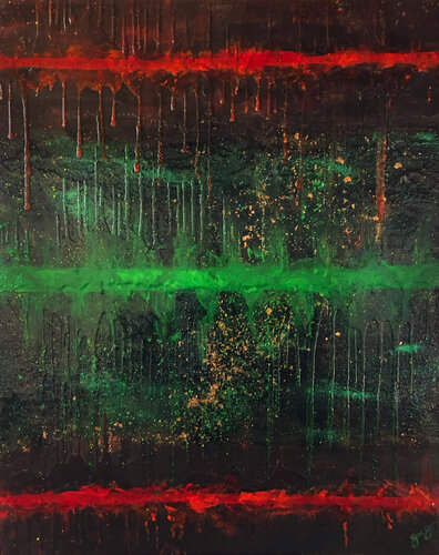 serenity 72: healing plasma. par Jason Lincoln Jeffers, Peinture en vente sur Singulart